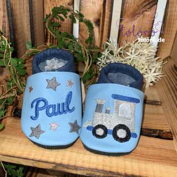 Preview: Name mit Sternen und Zug