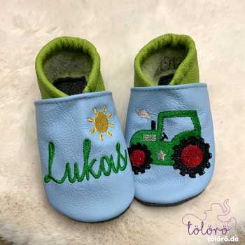 Preview: Name mit Sonne und Traktor