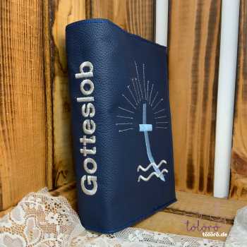 Preview: Gotteslobhülle schiefes Kreuz