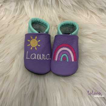 Preview: Name mit Sonne und Regenbogen