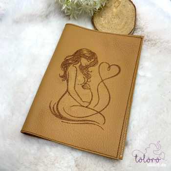 Preview: Mutterpasshülle schwangere Frau