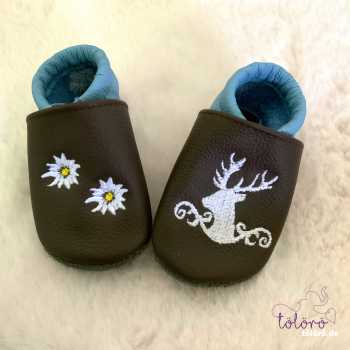 *sofortkauf* Edelweiß und Hirsch Gr. 18/19