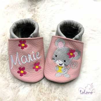 Preview: Name mit Blumen und Maus