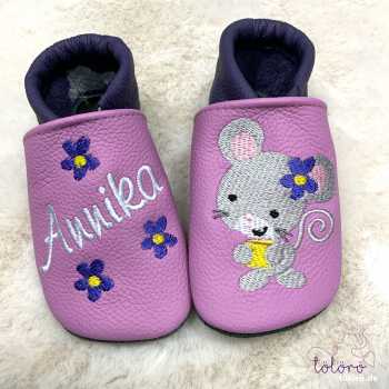 Preview: Name mit Blumen und Maus