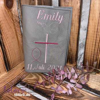 Preview: Gotteslobhülle zweifarbiges Kreuz