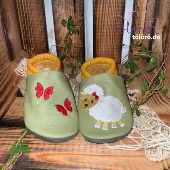 Preview: Name mit Schmetterlinge  und Schaf