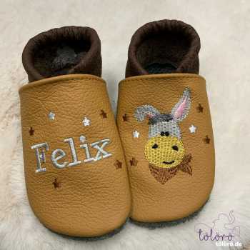 Name mit Sternen und Eselkopf