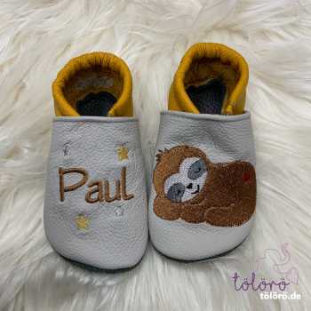 Preview: Name mit Sternen und Faultier