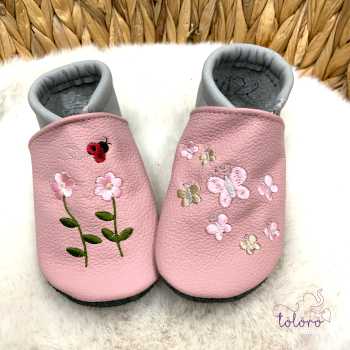 *sofortkauf* Blumen und Schmetterlinge Gr. 21/22