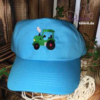 Cap mit Name und Traktor