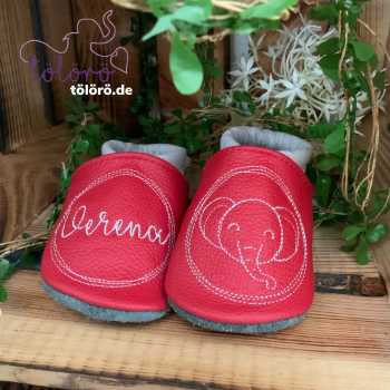 Preview: Name im Kreis und Elefant