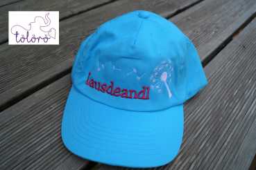 Cap mit Name und Pusteblume