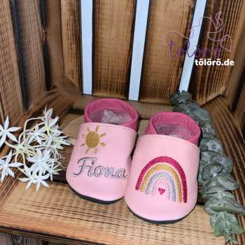 Preview: Name mit Sonne und Regenbogen