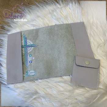 Preview: Gotteslobhülle  Kreuze mit Kreisen