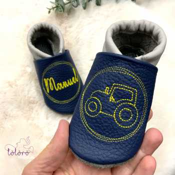 Preview: Name im Kreis und Traktor