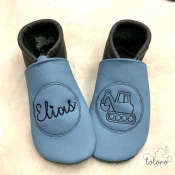 Preview: Name im Kreis und Bagger