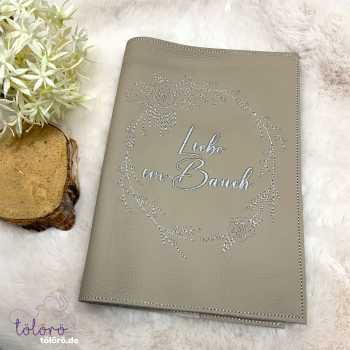 Preview: Mutterpasshülle Liebe im Bauch