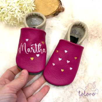 Preview: Name mit Herzchen und Herzchen