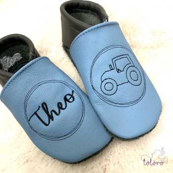 Preview: Name im Kreis und Traktor