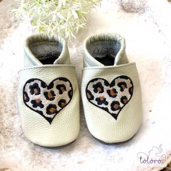 *sofortkauf* Leoherz beige Gr. 19/20