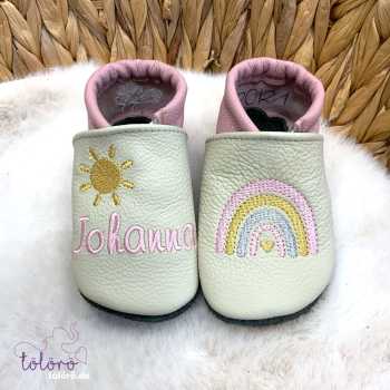 Preview: Name mit Sonne und Regenbogen