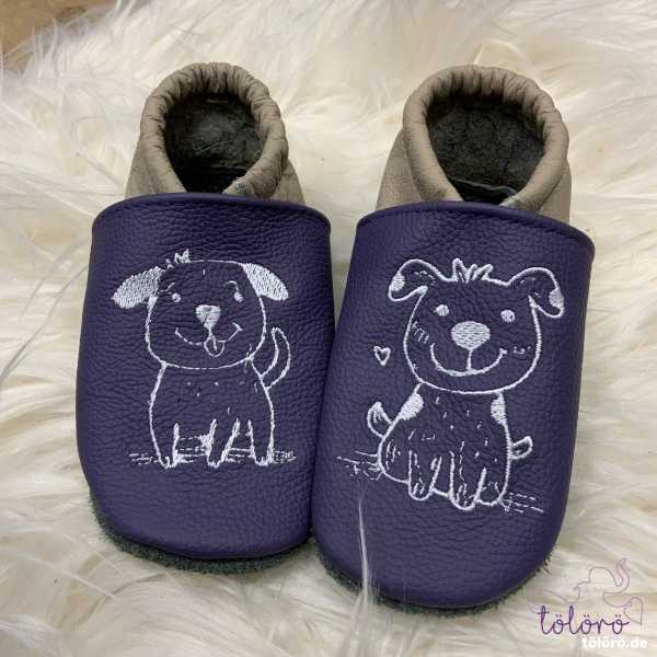 *sofortkauf* Hunde lila Gr. 23/24