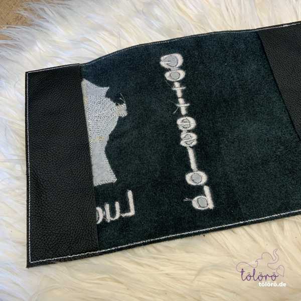 Gotteslobhülle Kreuz mit dezentem Kreis