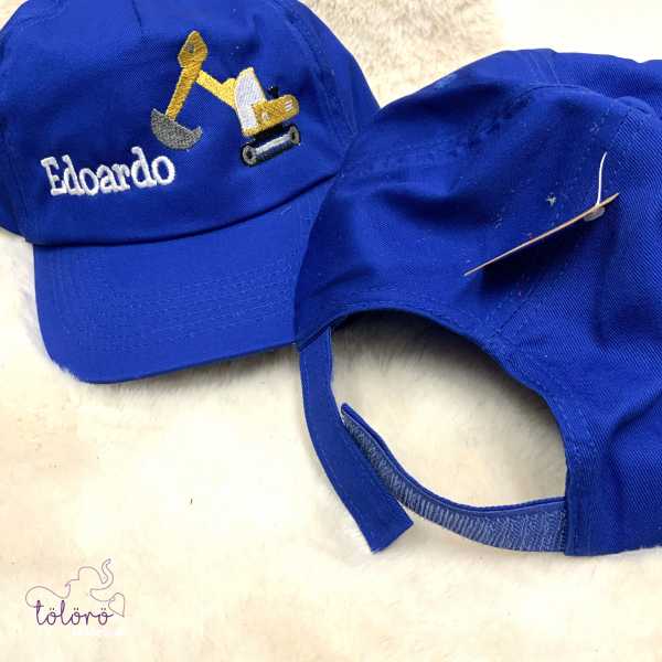 Cap mit Name und Bagger2 neu