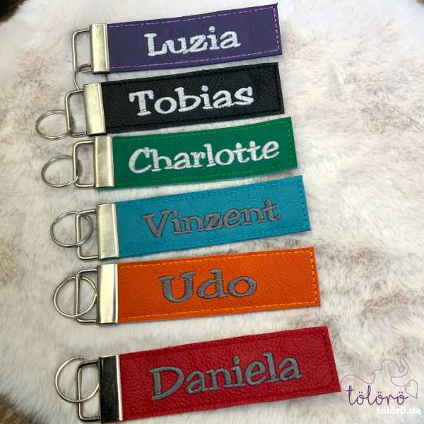 Schlüsselband mit Name