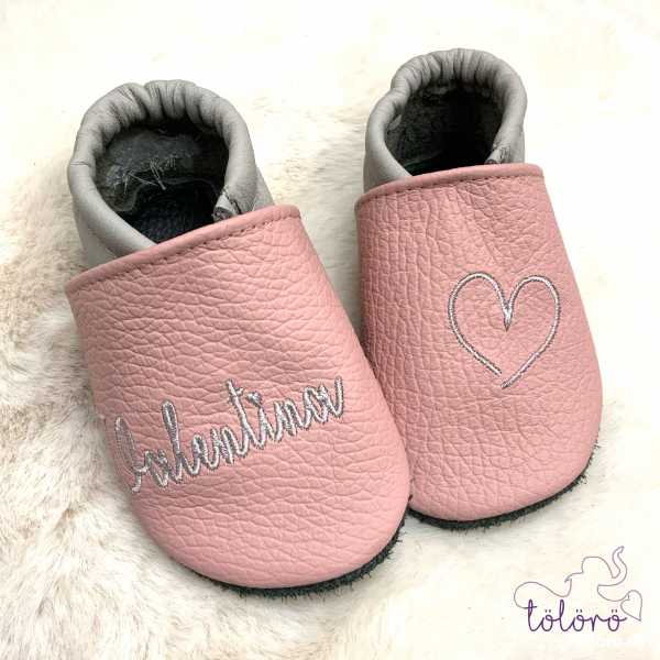 Name und Herz negativ seitlich