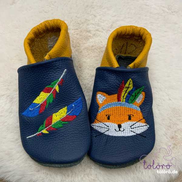 *sofortkauf* Federn und Fuchskopf Gr. 21/22