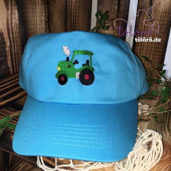 Cap mit Name und Traktor