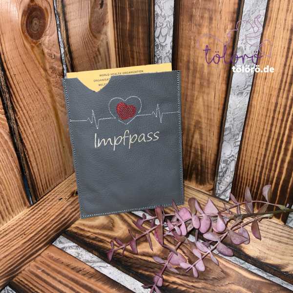 Impfpass EKG-Linie Herz