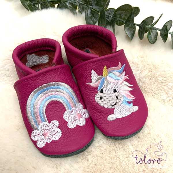 *sofortkauf* Regenbogen und Einhorn Gr. 19/20