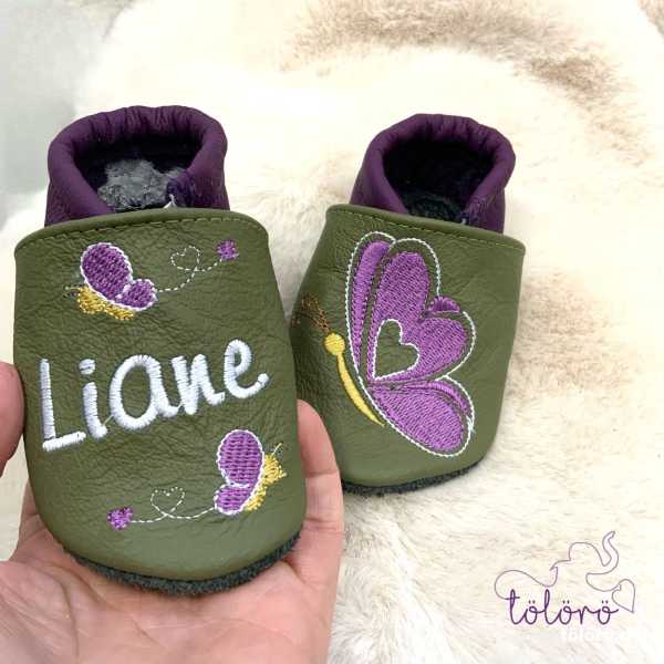 Name mit Schmetterlinge und Schmetterling