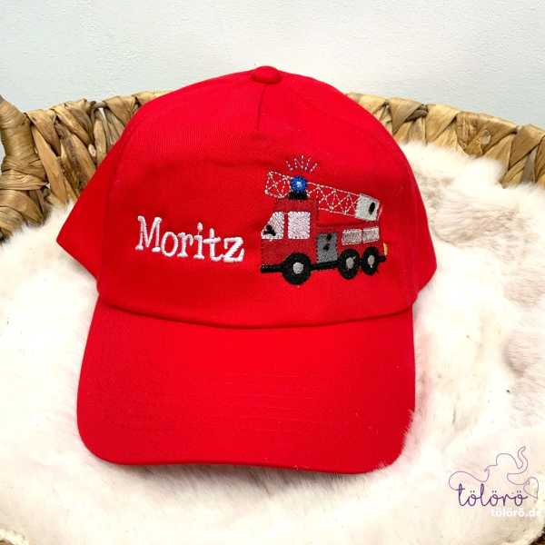 Cap mit Name und Feuerwehr
