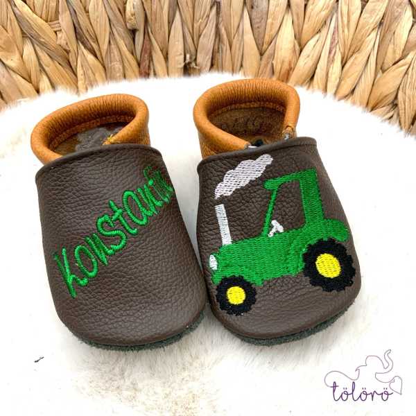 Name und Traktor